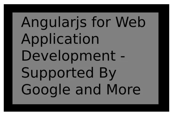 angular js for web app development