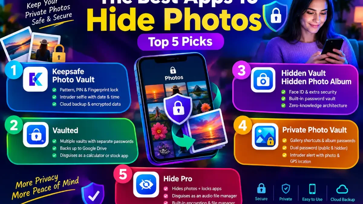 The Best Apps To Hide Photos: Top 5 Picks