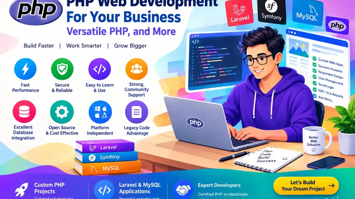 PHP Web Development For Your Business – Versatile Php, and More