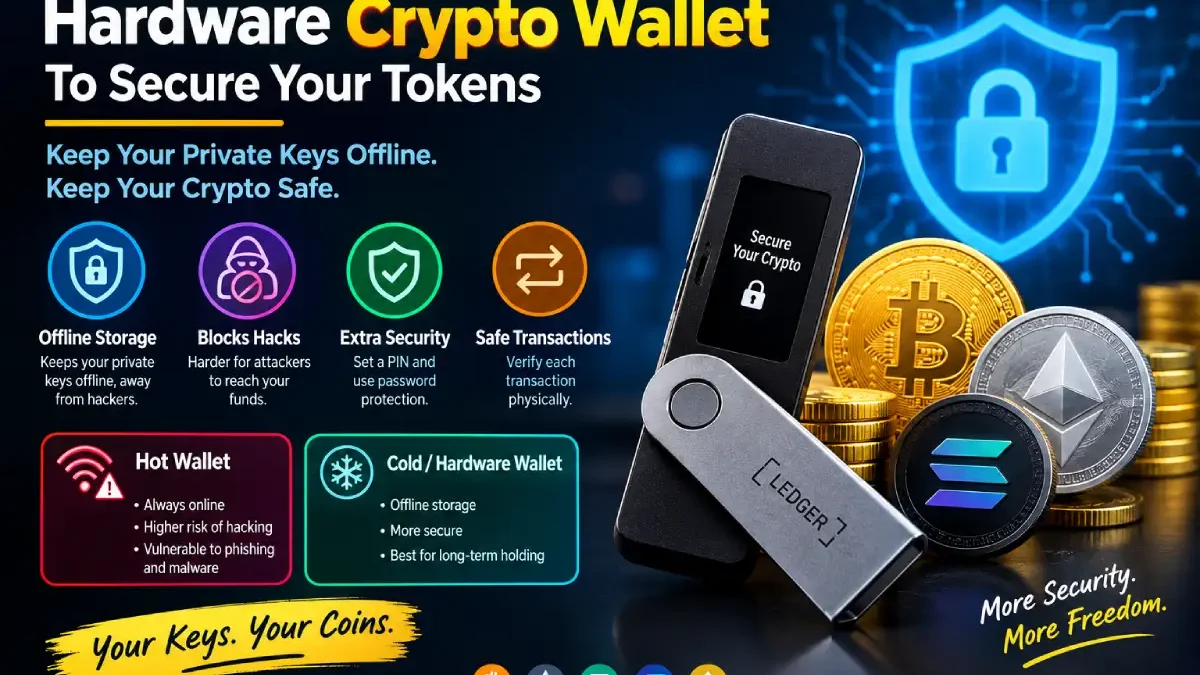 Hardware Crypto Wallet To Secure Your Tokens