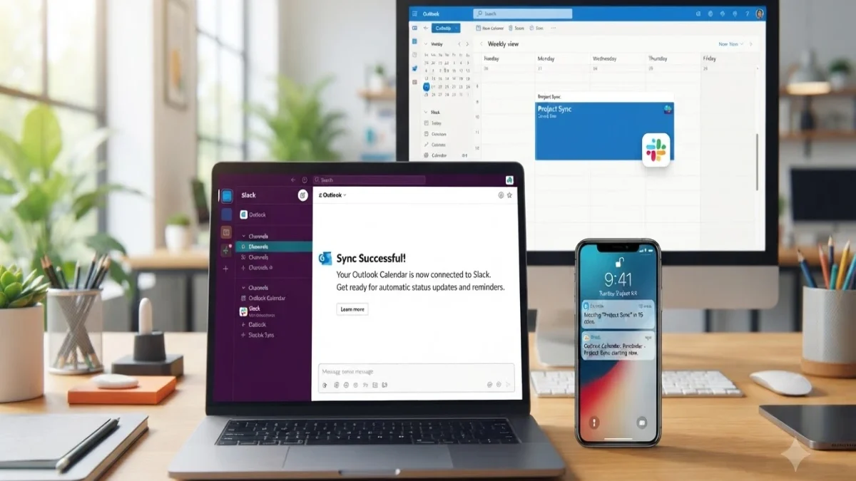 How to Sync Your Outlook Calendar With Slack Automatically? – Connection, and More
