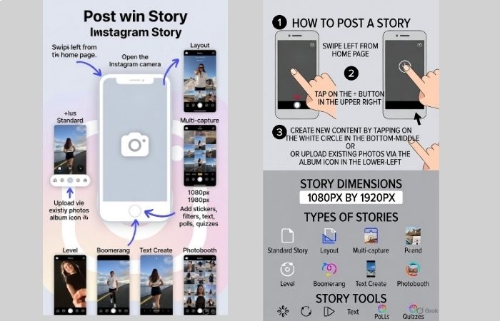 how to post a story on instagram