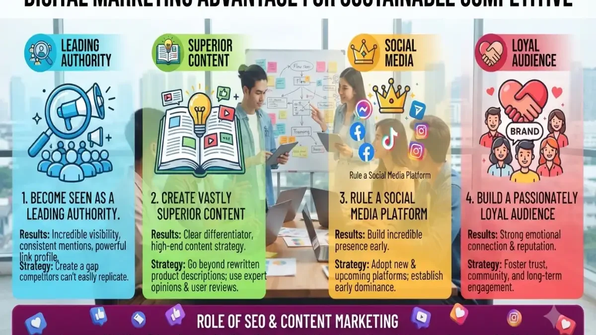 Digital Marketing Advantage For Sustainable Competitive