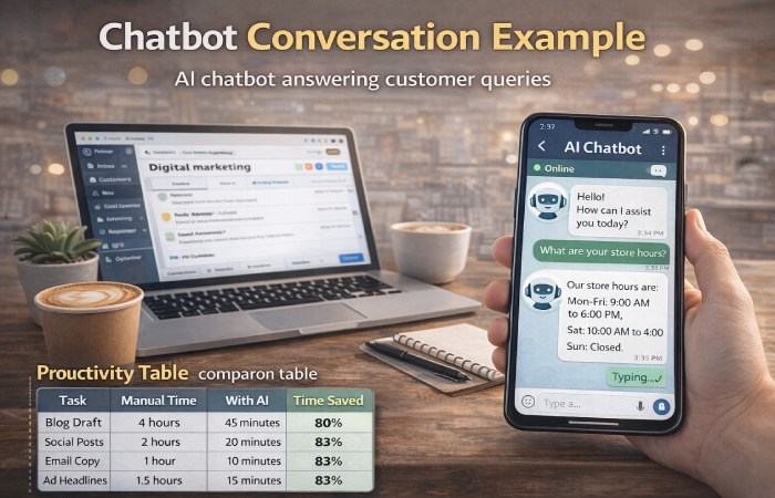 ai chatbot answering customer queries