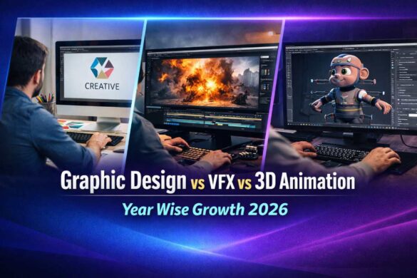 graphic design vs vfx vs 3d animation growth