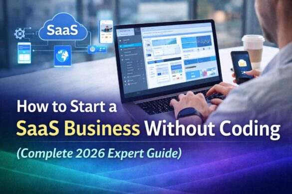 how to start a saas business without coding