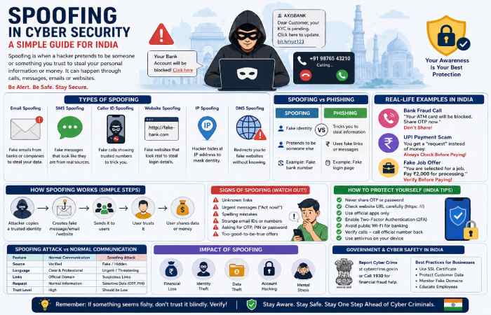 what is spoofing in cyber security 